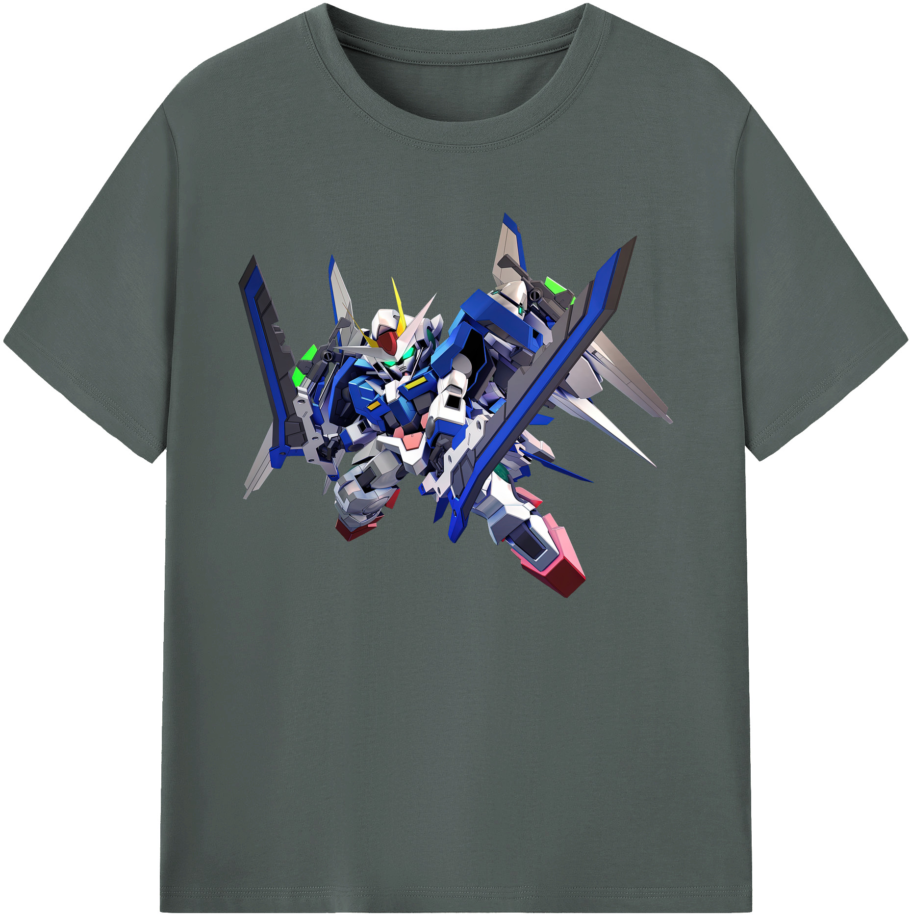 （画像用） 機動戦士ガンダム Mobile Suit Gundam 綿100％ メンズ半袖Tシャツ｜肌触りやわらか＆通気性